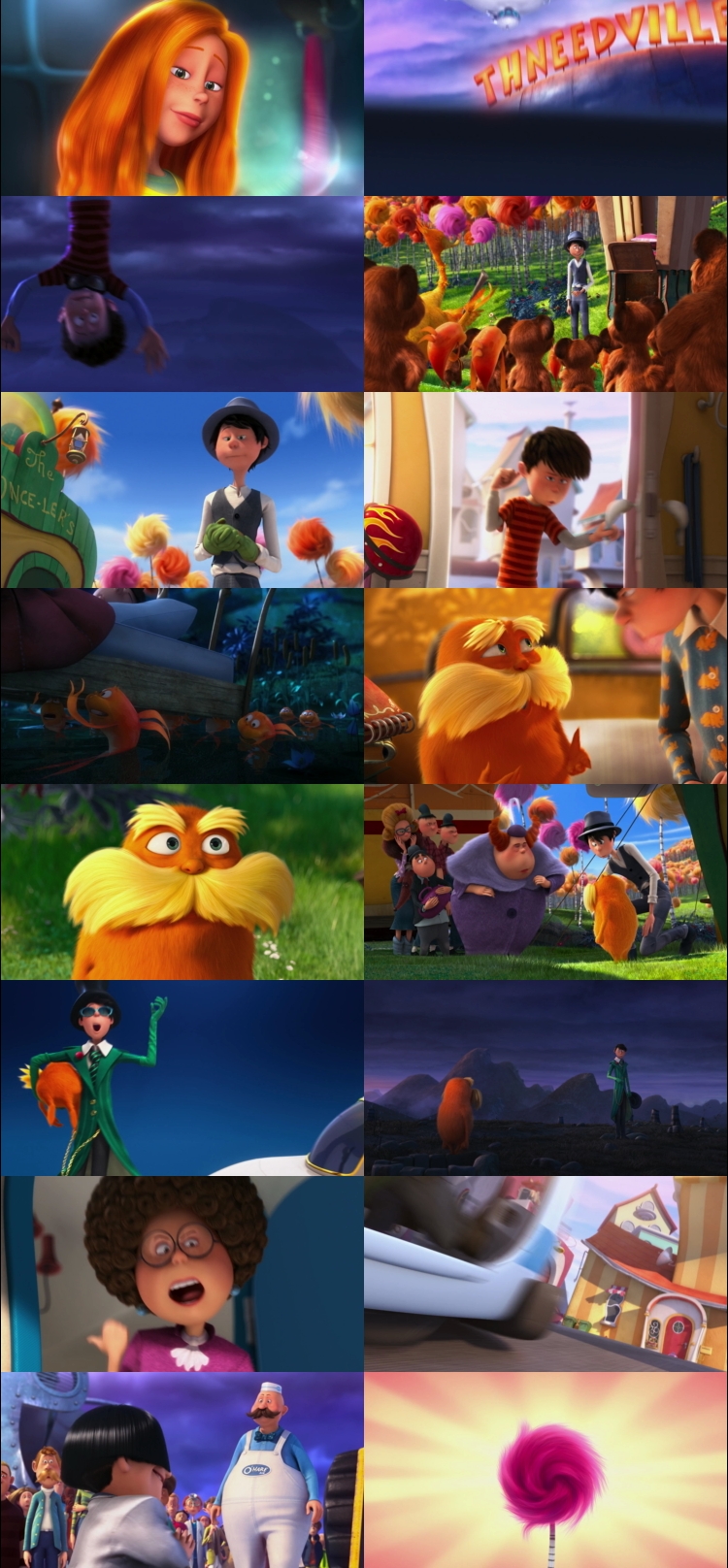 The Lorax (2012) 1080p | 720p | 480p BluRay [Hindi + English (DD5.1)]